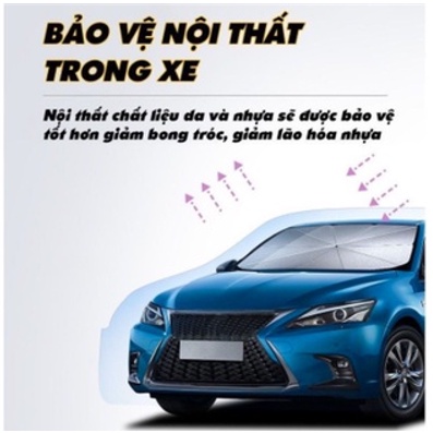 Ô Che Nắng Ô Tô Cao Cấp – Dù Che Nắng Ô Tô Cách Nhiệt – Chắn Nắng Kính Lái Cao Cấp Dành Cho Xe Hơi