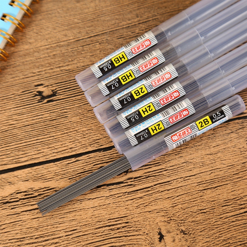 Ống ruột bút chì HB/2B/2H ngòi 0.5mm/0.7mm