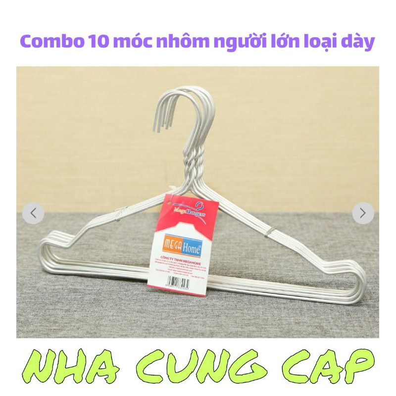 COMBO 10 MÓC NHÔM NGƯỜI LỚN LOẠI DÀY