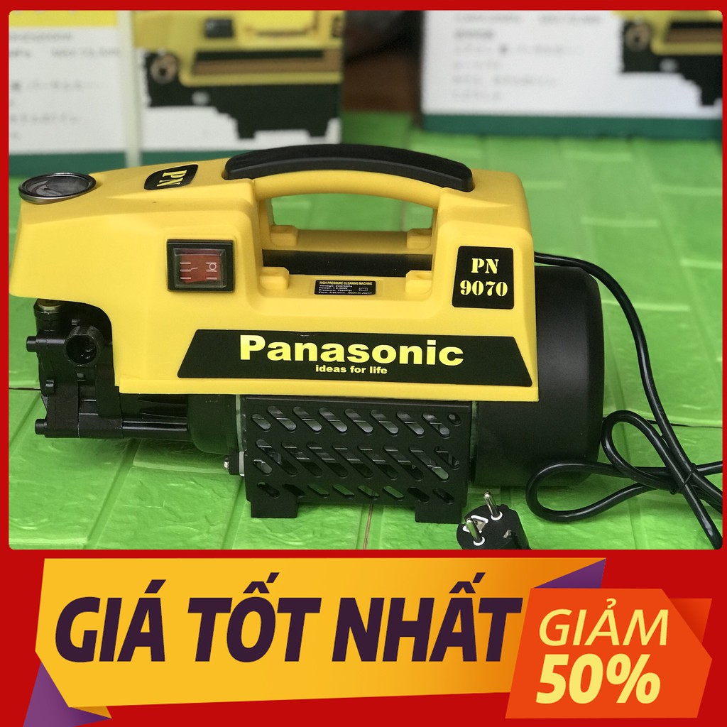 Máy Rửa Xe Panasonic 2500W [ Bảo Hành 12 Tháng ] Tặng bình bọt (Bảo Hành 18 Tháng)