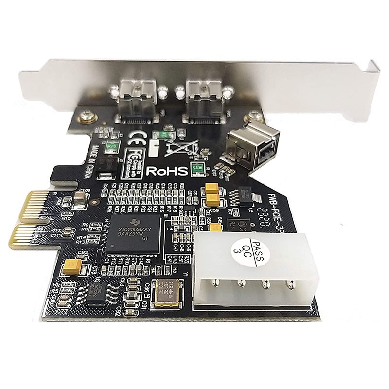 Thẻ Điều Khiển Từ Xa Pci-E Firewire 800 Card Ieee External1394B X 2 + Internal 1394b X 1 3 Cổng Cho Win 7 / 8 / 10 | BigBuy360 - bigbuy360.vn