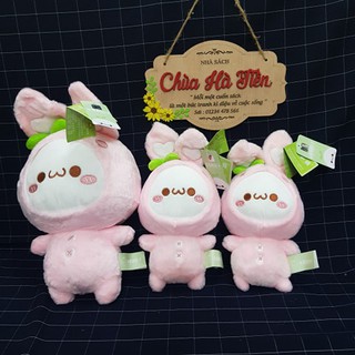 Thú bông thỏ bánh bao