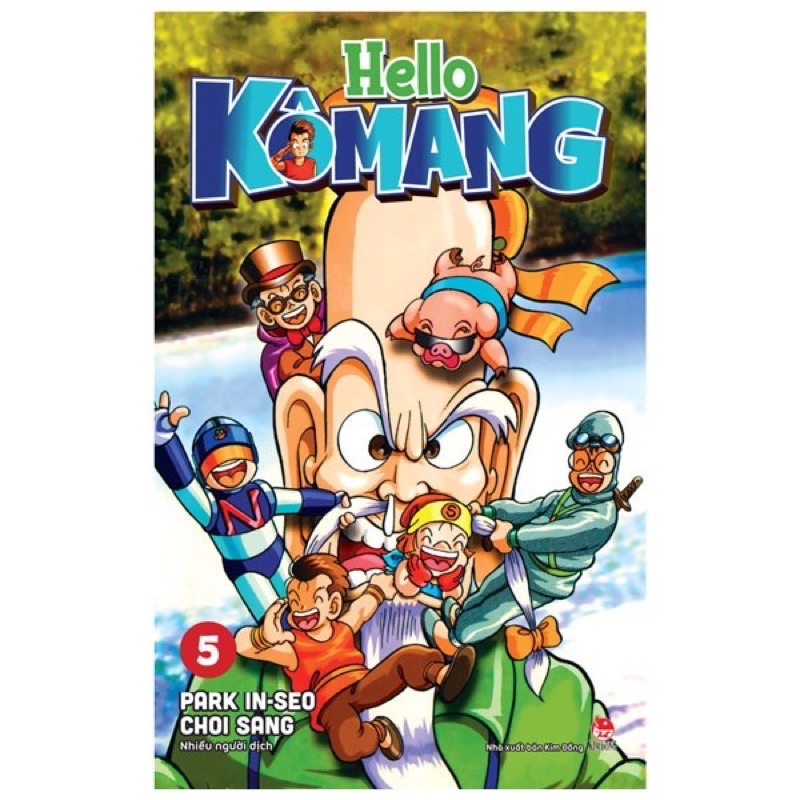 Truyện Tranh: Hello Komang (trọn bộ 6 tập) - NXB Kim Đồng