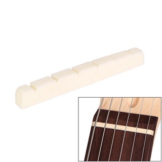 Strat Tele ST TL Electric Guitar Bone Nut 6 String Bridge Saddle Accessories
