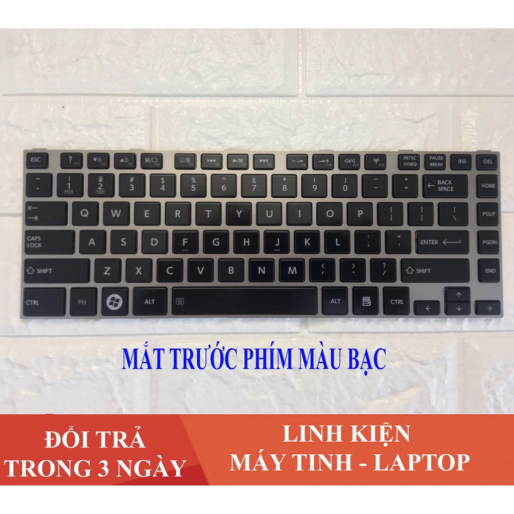 [Mã ELFLASH5 giảm 20K đơn 50K] Bàn Phím Laptop Toshiba L840 C840 C845 L835 L840D L845 L845D C700 C800 Màu Đen