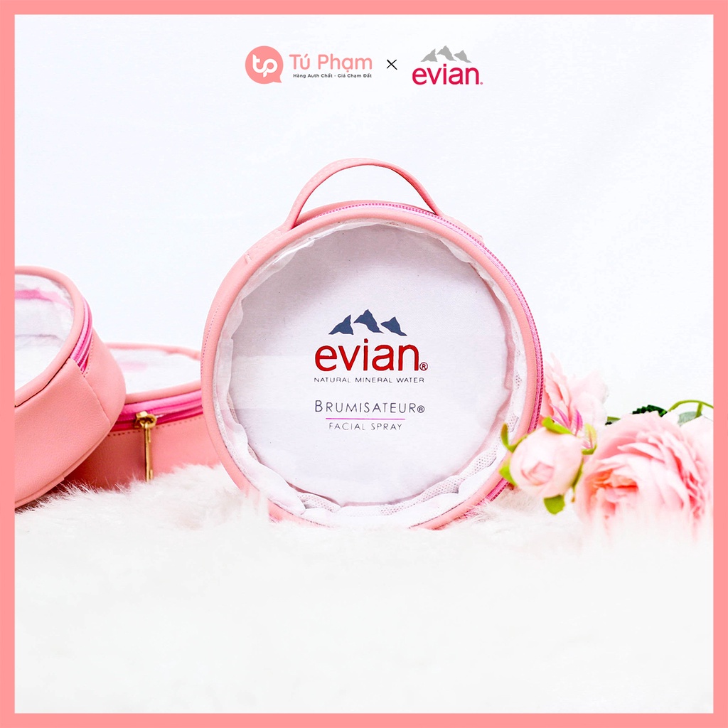 [Hàng Tặng Không Bán] Túi Đựng Mỹ Phẩm Evian