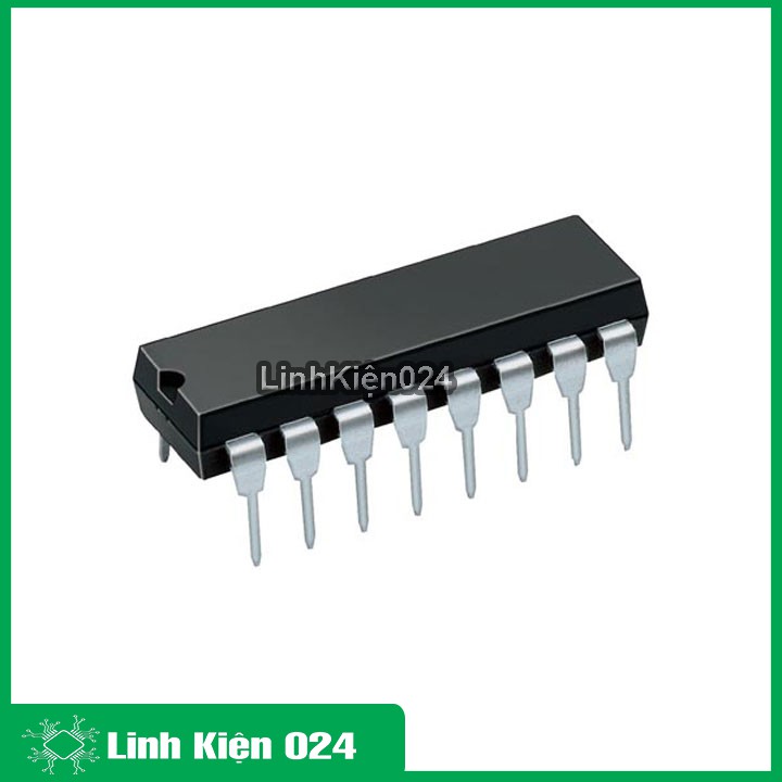 Ic chức năng 74HC47 hiệu mã BCD chân cắm DIP-16