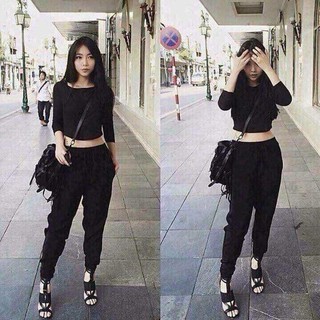 Quần Jogger Len Tăm Cao Cấp