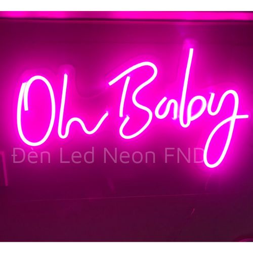 Đèn Led Neon theo yêu cầu theo tên chữ decor trang trí phòng ngủ dán tường