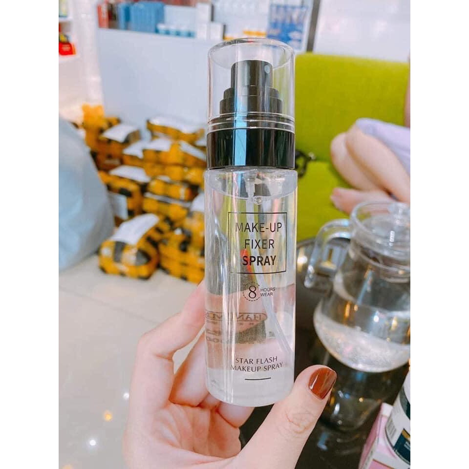 XỊT KHOÁ NỀN & BẮT SÁNG CĂNG BÓNG LỚP MAKEUP SUỐT 8 TIẾNG SPRAY 100ml | BigBuy360 - bigbuy360.vn