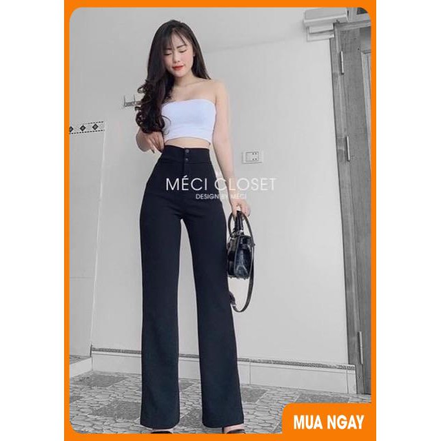 Quần Loe Cạp Cao, Dáng Siêu Chân Dài Miên Man, Phù Hợp Cả Đi Làm Đi Chơi | BigBuy360 - bigbuy360.vn