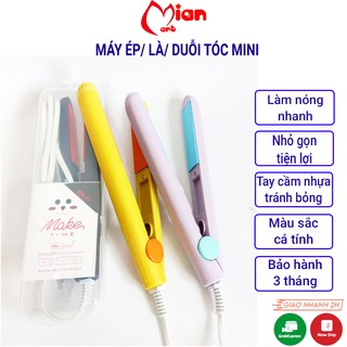 Máy ép tóc máy là duỗi tóc mini du lịch MAKE TIME đa năng siêu tiện lợi – MIAN MART