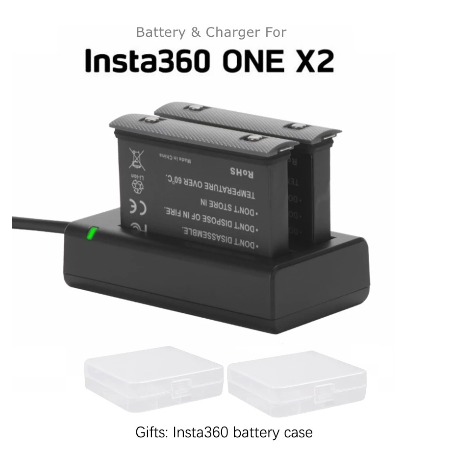 Pin Máy Ảnh Insta360 One X2 360 One X2 1700mAh Sạc Nhanh Tiện Dụng