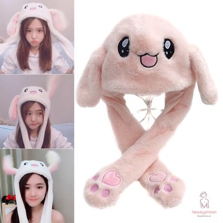 Nón tai thỏ có thể di chuyển ngộ nghĩnh xinh xắn