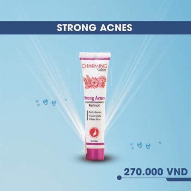 [ TẾT RẺ VÔ ĐỊCH] Kem ngừa mụn Strong Acnes - Charming Skin