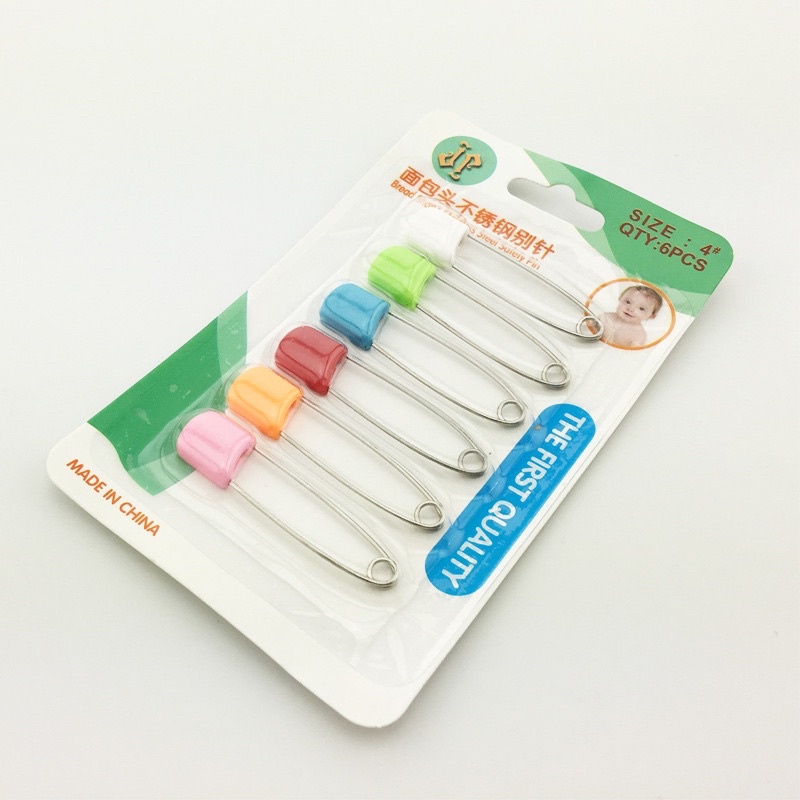 Kim Băng An Toàn Cho Em Bé cài quần áo set 6 cái