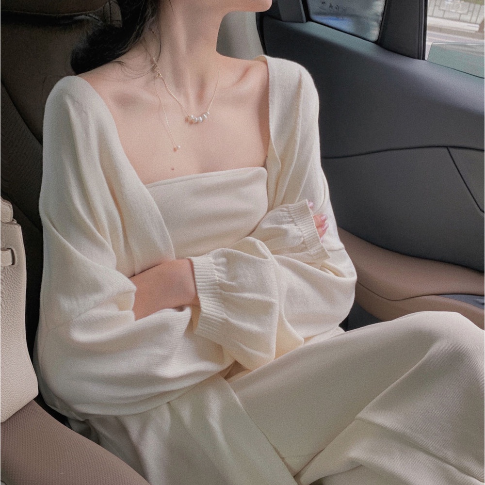 Áo Khoác Cardigan Dệt Kim Thiết Kế Mới Thời Trang Mùa Xuân Dành Cho Nữ