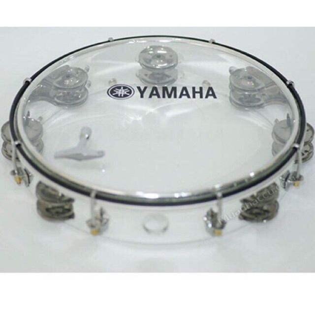 Trống lắc tay lục lạc  gõ bo (tambourine)  nhập khẩu  vành nhựa mạ inox bền đẹp Thủ Đức