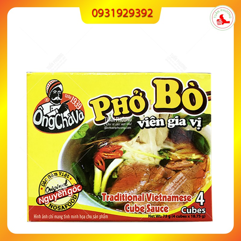 Gia Vị Nosafood Phở Bò Ông Chà Và ( Hộp ) | BigBuy360 - bigbuy360.vn