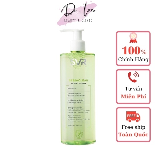 Tẩy Trang SVR Sebiaclear Eau Micellaire 75ml - 400ml