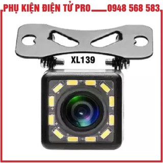 Camera lùi ô tô chống nước 12 đèn led
