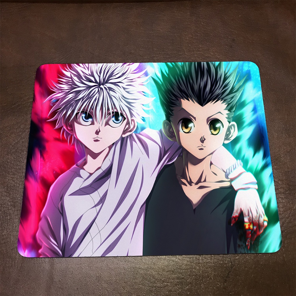 Lót chuột máy tính Anime Hunter x Hunter Wallpapers 1 Mousepad cao su êm ái. Nhận in theo yêu cầu