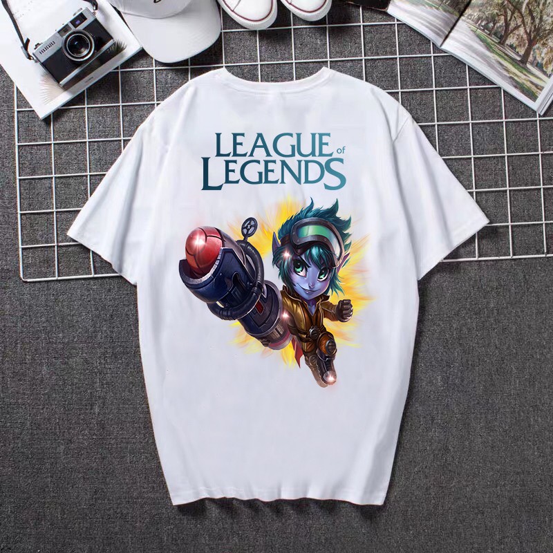 Áo thun cộc tay nam nữ Tay súng Yordle Tristana - Áo thun Liên minh huyền thoại giá rẻ nhất