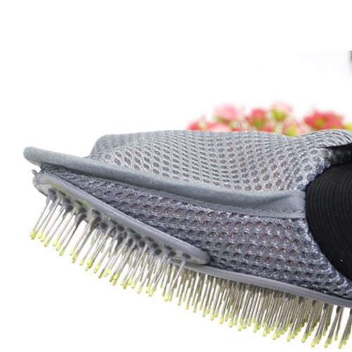 Găng tay kẽm lấy lông chó mèo loại tốt - phụ kiện chó mèo - Găng tay 004