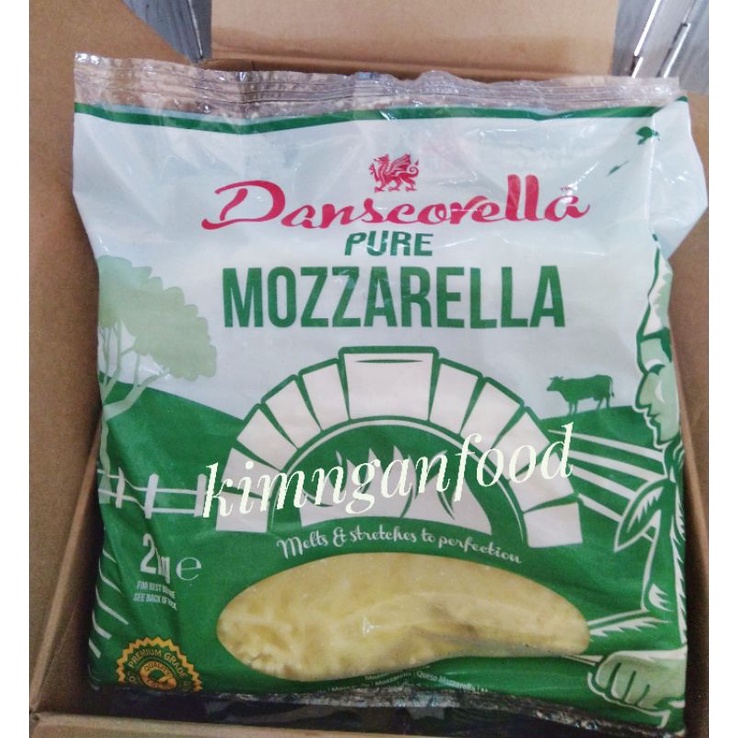 [Mã 77FMCGSALE1 giảm 10% đơn 250K] Phô mai mozzarella bào 500g ( 2 gói 500g chỉ 170k)