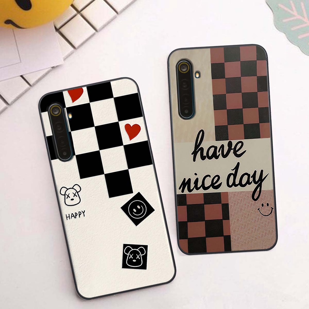 Ốp Realme 6 / 6 Pro caro trái tim cá tính, thời trang siêu đẹp, siêu phong cách