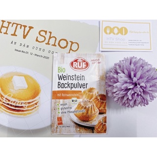 Bột nở hữu cơ Ruf làm bánh cho bé ăn dặm