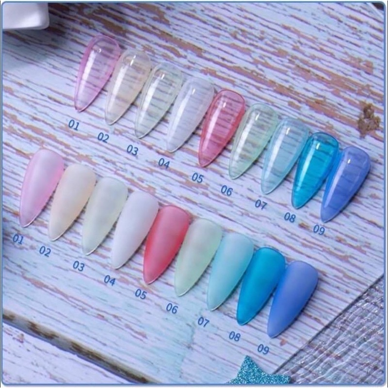 SƠN GEL THẠCH (KOREA màu trong suốt siêu xinh)