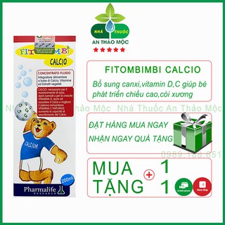 Fitobimbi Calcio.Bổ Sung Canxi ,Vitamin D Giúp Bé Phát Triển Toàn Diện