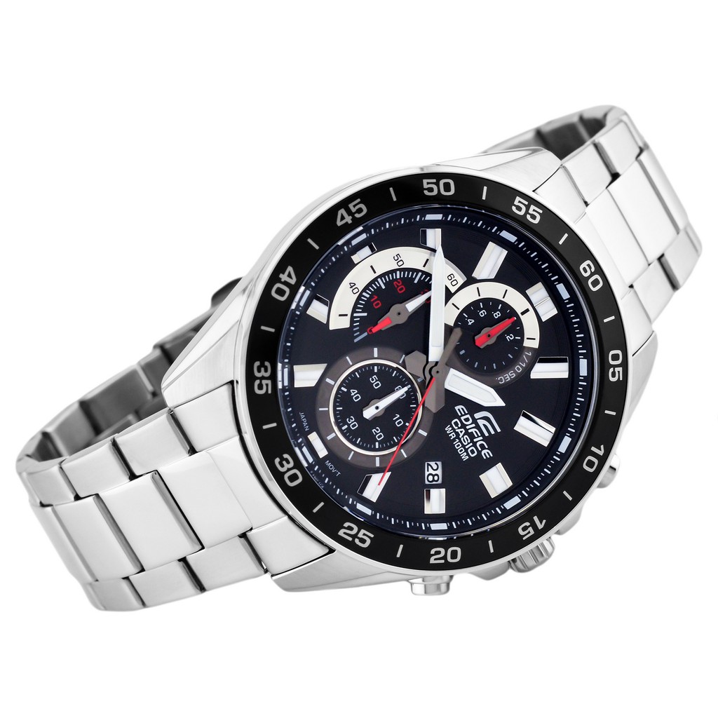 Đồng hồ nam dây kim loại Casio Edifice chính hãng Anh Khuê EFV-550D-1AVUDF