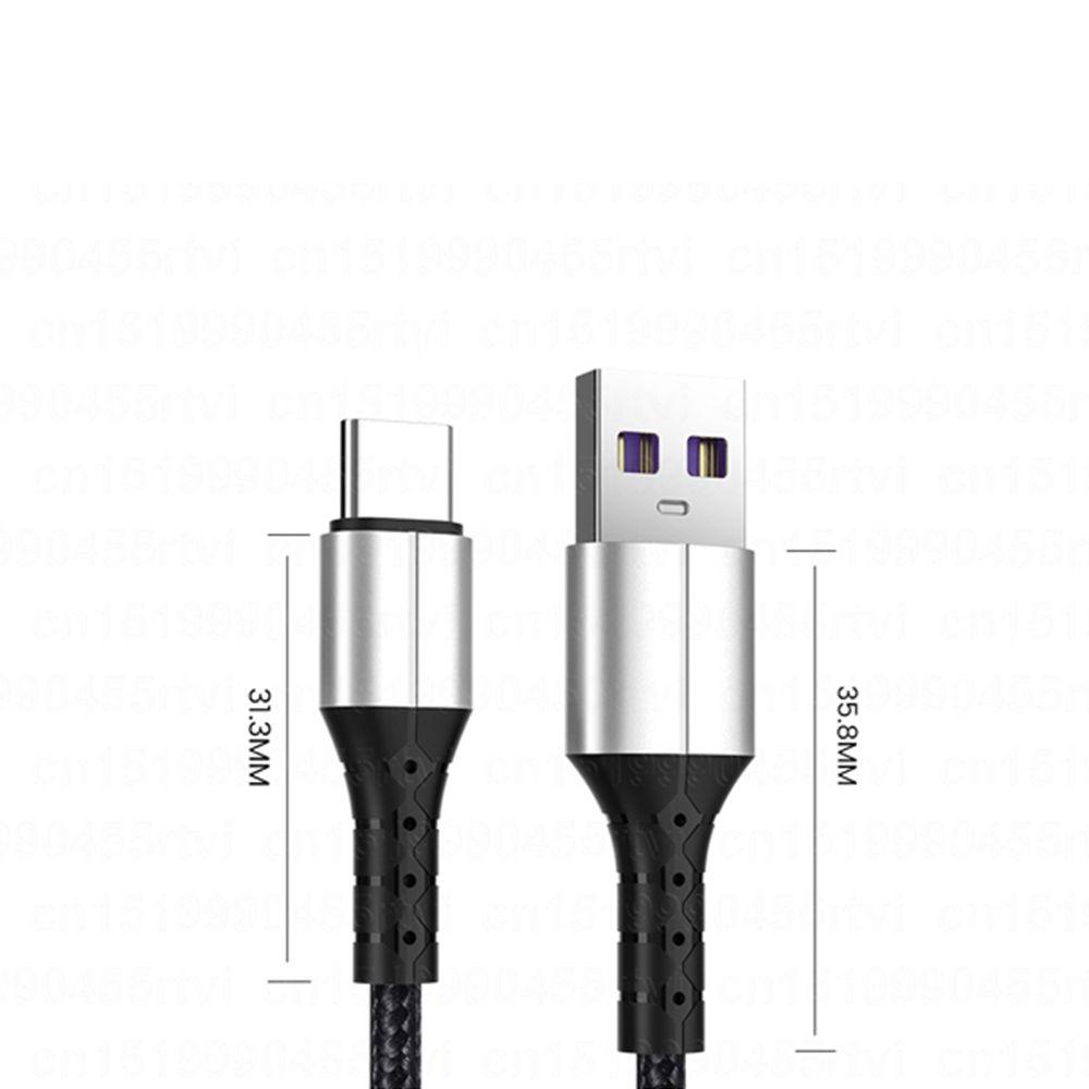 Cáp Sạc Nhanh Loại C 1M Micro USB 5A Cho Điện Thoại
