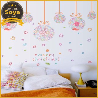 Sticker dán tường,trang trí tường,trang trí phòng ngủ Wall Sticker-Christmas