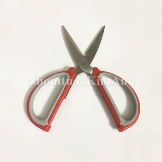 Kéo inox cắt giấy cắt vải 08A cán nhựa - giá rẻ