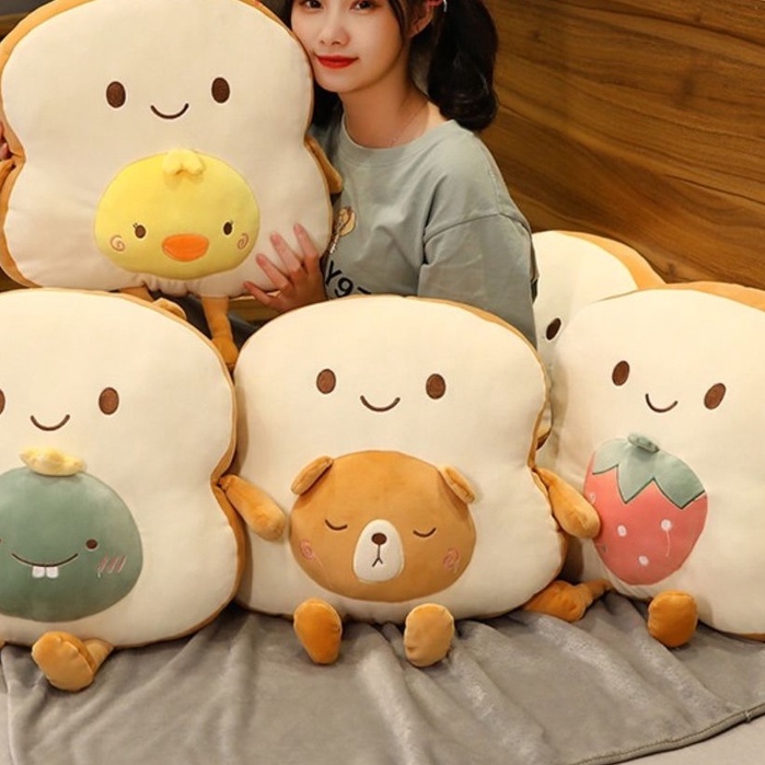 Bộ Chăn Gối Văn Phòng 3 trong 1 Hình Chim Cánh Cụt Cao Cấp - #bochangoivanphong