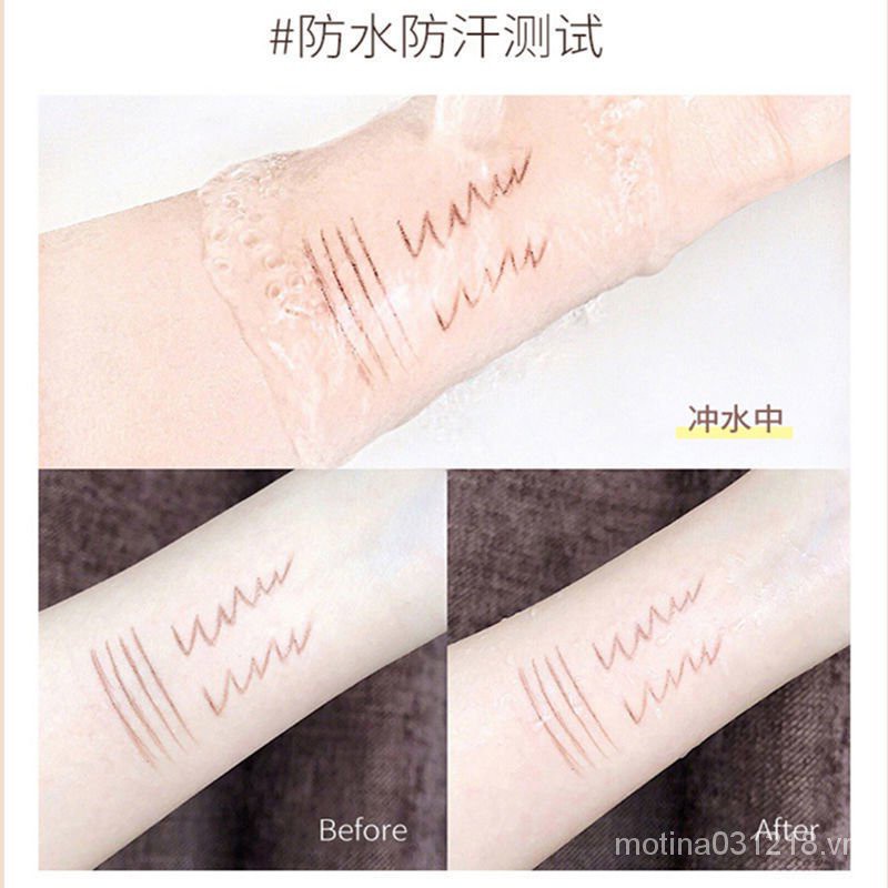 Bút Chì Kẻ Lông Mày Tự Nhiên Không Thấm Nước Và Mồ Hôi Lâu Trôi Cho Người Mới Bắt Đầu