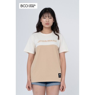 Áo Thun BOO Nữ Dáng Cơ Bản 100% Cotton Cao Cấp In Hình Logo Star Wars Trước Ngực Đặc Biệt Cá Tính Nhiều Màu