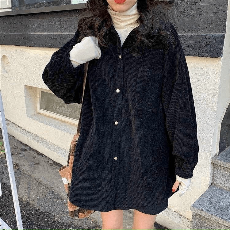 Áo Khoác Nữ Nhung Gân Quảng Châu Cánh Dơi Thời Trang Cao Cấp Siêu Xinh Mẫu Hot Trend TP [NewUnisex]