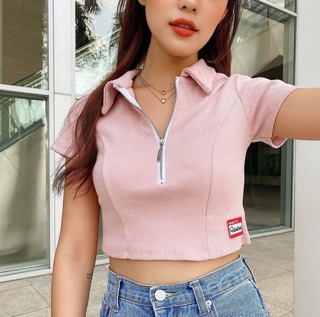 Zipper Croptop