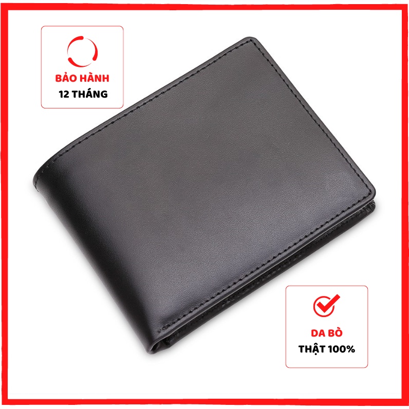 Ví Nam Xịn Da Thật Nhập Khẩu Cao Cấp - Bóp Nam Thời Trang - TRONBO - Khanhveeaz244
