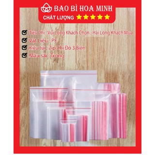 1kg Túi Zip Chỉ Đỏ