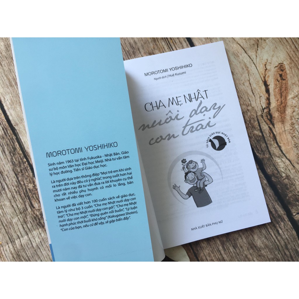 Sách - Cha Mẹ Nhật Nuôi Dạy Con Trai (Bí Quyết Hạnh Phúc Khi nuôi Dạy Trẻ) | BigBuy360 - bigbuy360.vn