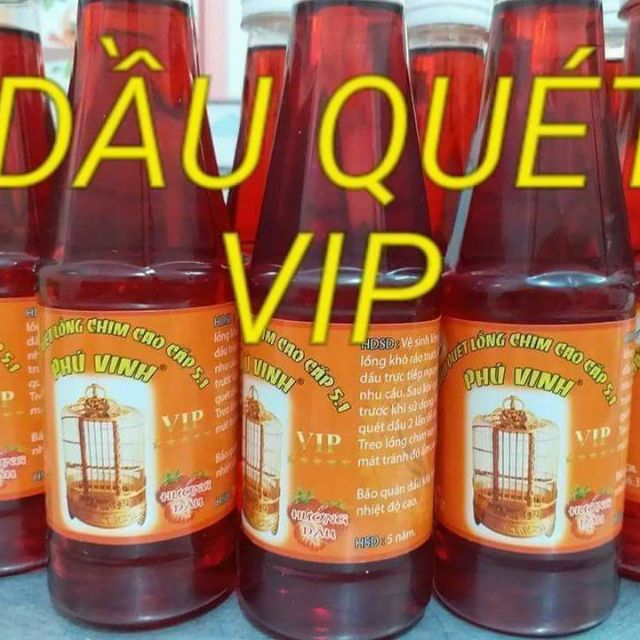 DẦU QUÉT LỒNG CHIM VIP 5 SAO. HIỆU QUẢ NGAY LẦN ĐẦU
