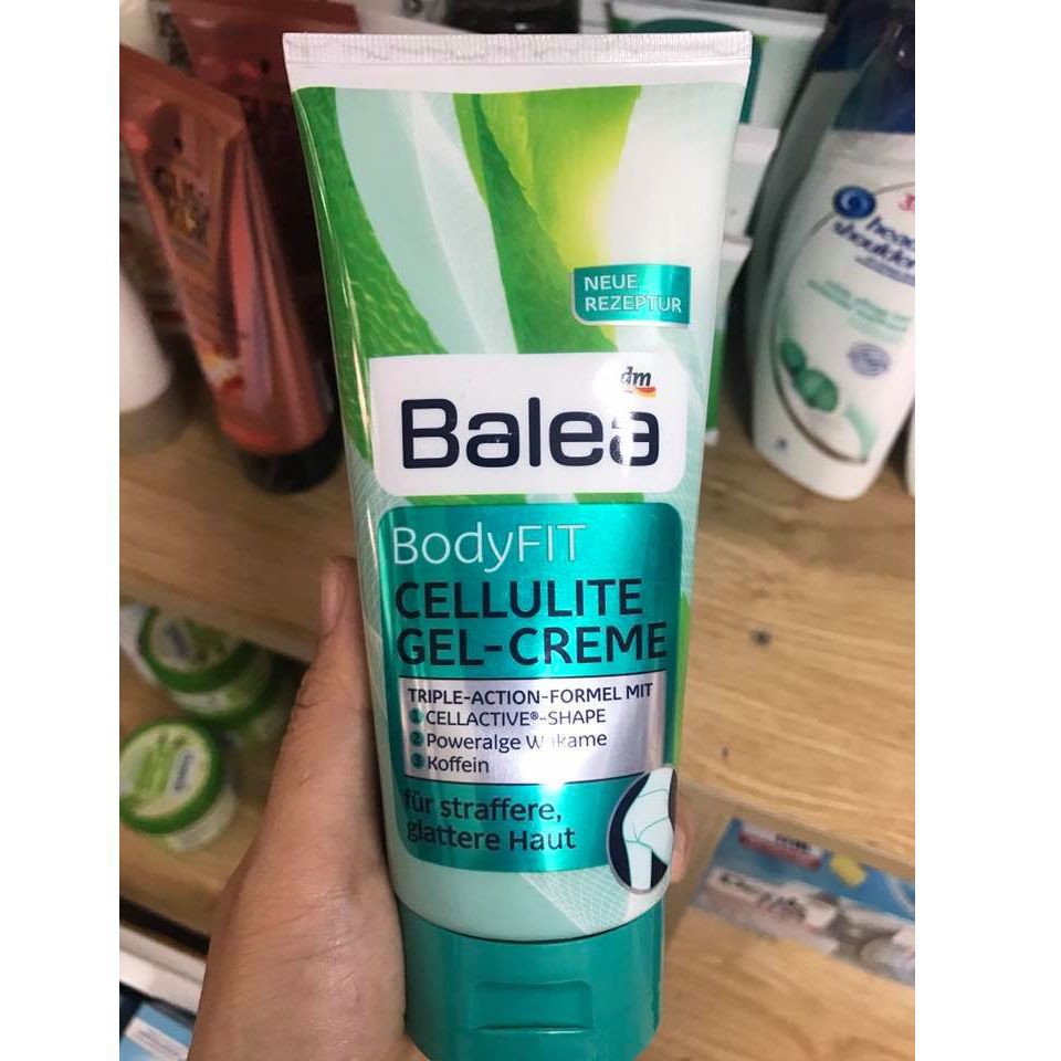 Kem Tan Mỡ Balea BodyFit Cellulite Gel Creme