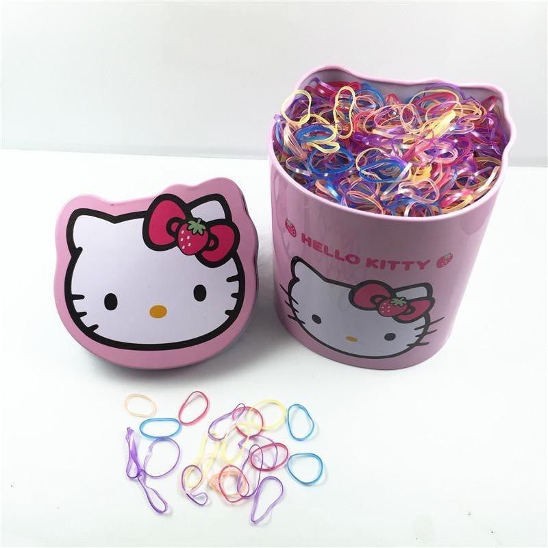 Hộp 2000 dây buộc tóc hellokitty
