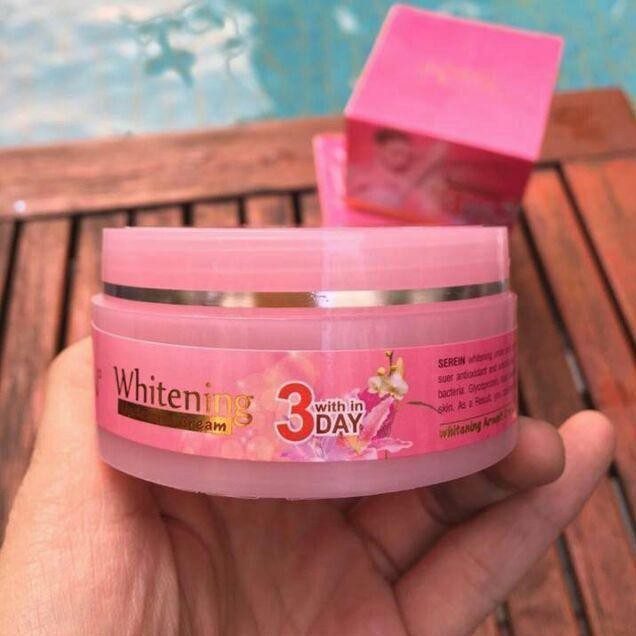 Kem trắng nách Seren whitening with 3 day Thái Lan 40g