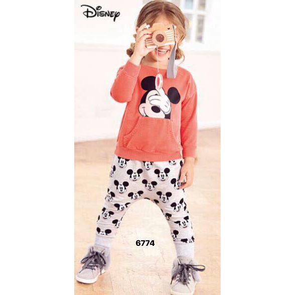 Bộ nỉ da cá Next Disney Micky hàng có sẵn kèm ảnh thật